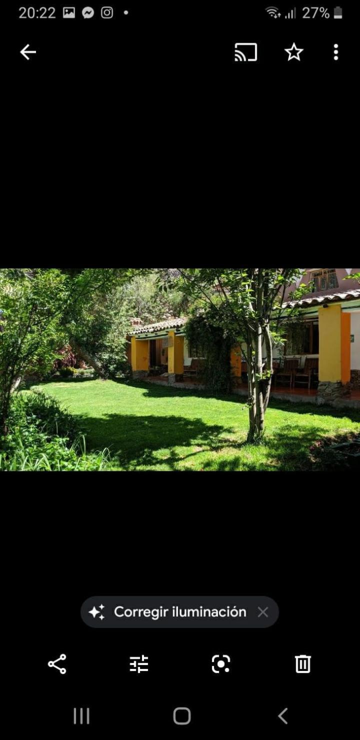 Ecolodge Ccatan 우루밤바 외부 사진